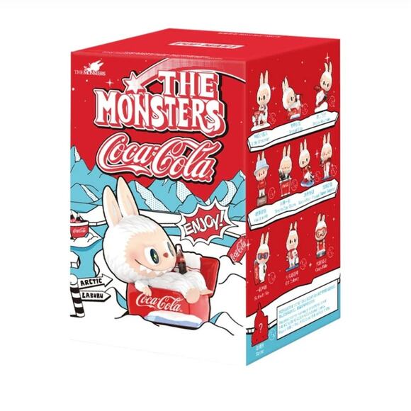 Pop Mart Labubu The Monsters Coca-Cola Series Figure Single Blind Box - Picture 2 of 2